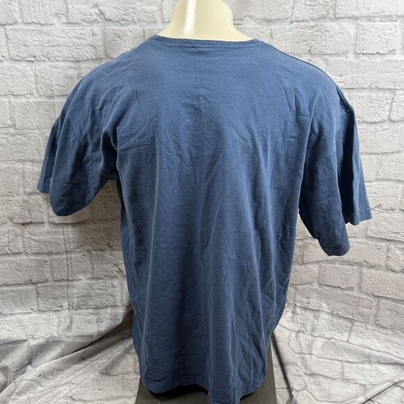 Vtg 1999 Superman Warner Bros Studio Store Logo Pocket T-Shirt XXL Clark Kent - Picture 7 of 7